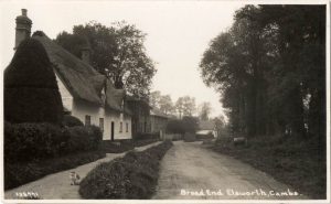 Broad End - Old Black & White Postcard